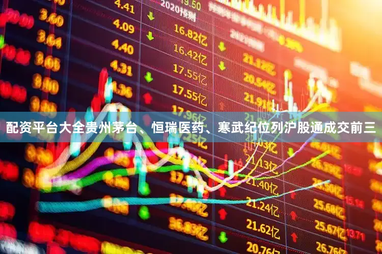 配资平台大全　　贵州茅台、恒瑞医药、寒武纪位列沪股通成交前三